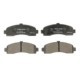 Set placute frana fata DELPHI NISSAN MICRA II 1.0-1.5D 08.92-02.03 inaltime 45mm latime 121mm grosime 15mm fara senzori uzura