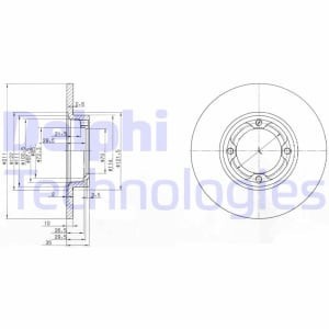 Disc frana DELPHI