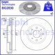 Set discuri frana ventilate fata dreapta/stanga DELPHI 257mm 4 gauri Alfa Romeo Fiat 1.2-2.4D 02.88- 18mm grosime minima