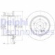 Set discuri frana DELPHI spate dreapta/stanga Mercedes C W202 1.8-3.6 93-00 diametru 258mm grosime 9mm 5 gauri