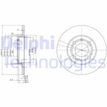 Disc frana DELPHI