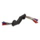 Set reparat cabluri haion SENCOM Opel Zafira A 1.6-2.2D Fir cablu 250mm 10 pini CuSn Silicon Capota spate burduf clips