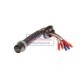 Set reparat cabluri ușă SENCOM fir cablu spate 200mm 11 pini capac geam electric dreapta/stânga Opel Meriva A 1.3D-1.8 05.03-05.10