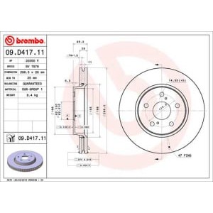 Disc frana BREMBO