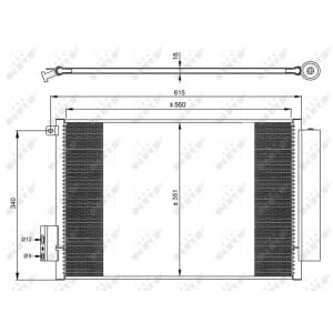 Condensator, climatizare NRF