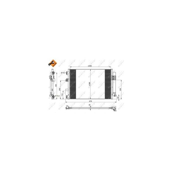 Condensator, climatizare NRF