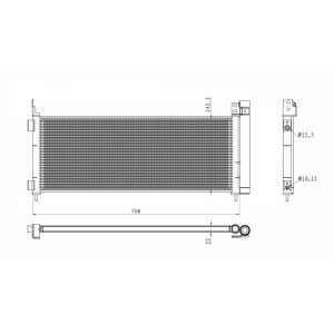 Condensator, climatizare NRF