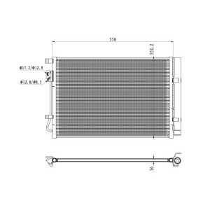 Condensator, climatizare NRF