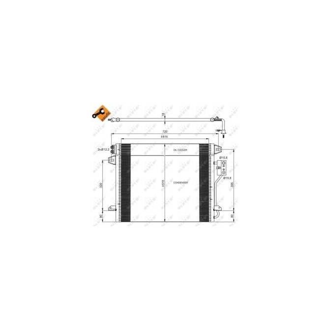 Condensator, climatizare NRF