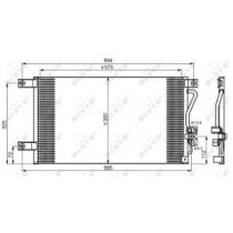 Condensator, climatizare NRF