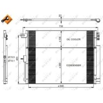 Condensator, climatizare NRF