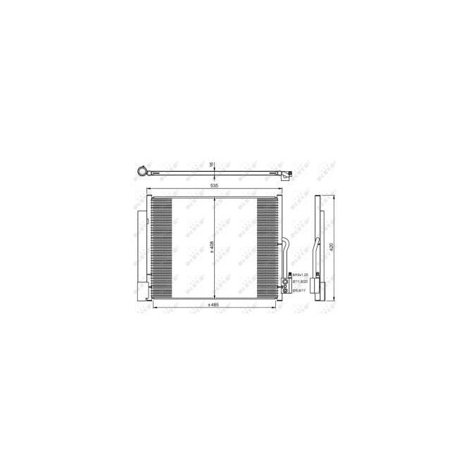 Condensator, climatizare NRF