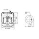 Burduf suspensie pneumatica fata L/R cu piston metalic pentru Mercedes Actros MP4 Contitech 32mm 32x32x42cm ambalaj