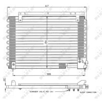 Condensator, climatizare NRF