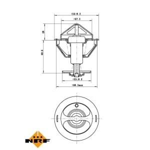 Termostat,lichid racire NRF