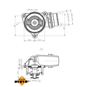 Termostat,lichid racire NRF