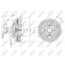 Cupla, ventilator radiator NRF