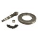 Arbore diferențial EURORICAMBI 14:69 dinți VW TOURAN 11.04-05.10 Crown and pinion