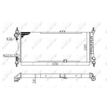 Radiator, racire motor NRF