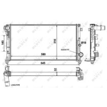 Radiator, racire motor NRF