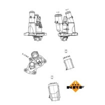 Termostat,lichid racire NRF