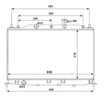 Radiator, racire motor NRF