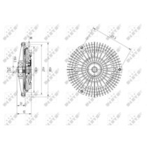 Cupla, ventilator radiator NRF