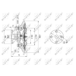 Cupla, ventilator radiator NRF