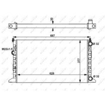 Radiator, racire motor NRF