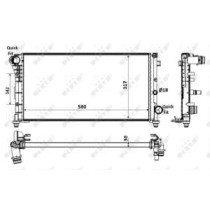 Radiator, racire motor NRF