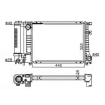 Radiator, racire motor NRF