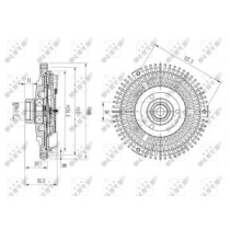 Cupla, ventilator radiator NRF