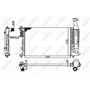 Radiator, racire motor NRF