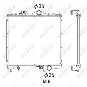 Radiator, racire motor NRF