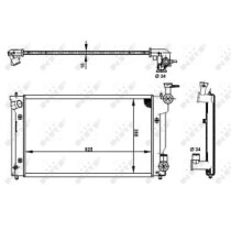 Radiator, racire motor NRF