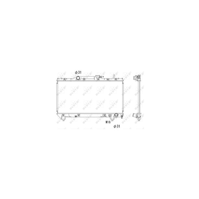 Radiator, racire motor NRF