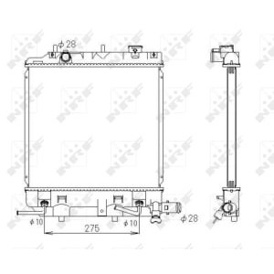 Radiator, racire motor NRF