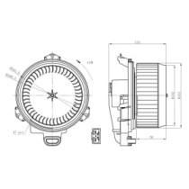 Ventilator, habitaclu NRF