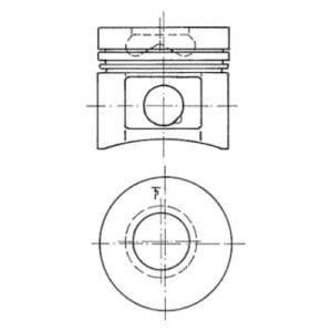 Piston KOLBENSCHMIDT