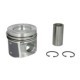 Piston KOLBENSCHMIDT diametru 101mm STD FENDT 300 DEUTZ FAHR AGROTRON lungime 90.65mm pivot 40mm inaltime compresie 55.15mm