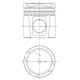 Piston KOLBENSCHMIDT DAF diametru 130mm lungime 143mm diametru pivot 52mm lungime pivot 106mm inaltime compresie 95mm