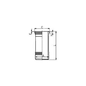 Camasa cilindru KOLBENSCHMIDT