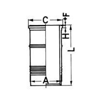 Camasa cilindru KOLBENSCHMIDT