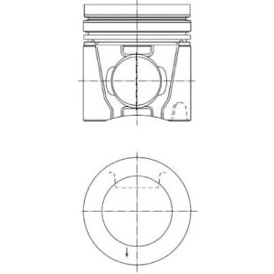 Piston KOLBENSCHMIDT