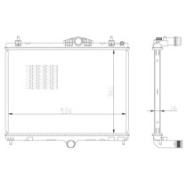 Radiator, racire motor NRF