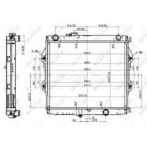 Radiator, racire motor NRF