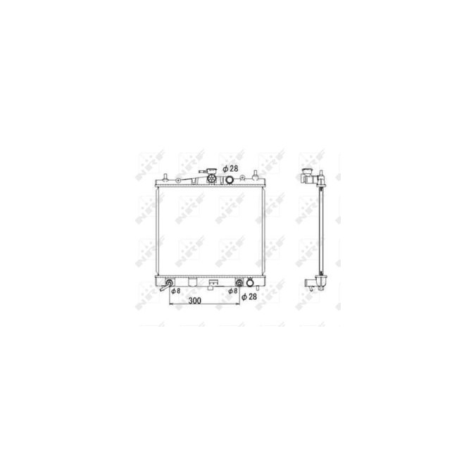 Radiator, racire motor NRF