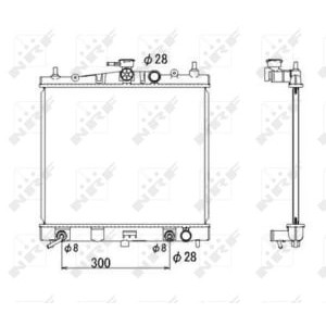 Radiator, racire motor NRF