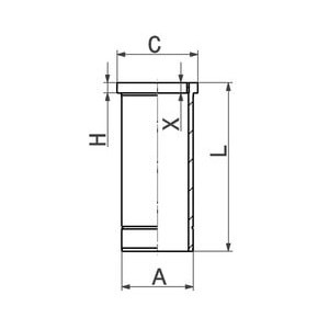 Camasa cilindru KOLBENSCHMIDT