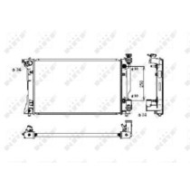 Radiator, racire motor NRF